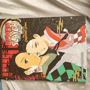 NEW  Demon Slayer coloring book